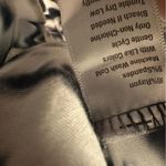 Wonderly  Black And White Tie 3/4 Leve Sleeve Rayon Top Size Small Photo 3