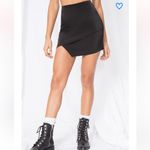 superdown ‎ Saira Satin Mini Skirt in Black Sz S Photo 1