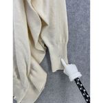 ZARA  Knit Women's Pullover Sweater Off White Size Small Long Sleeve Photo 11