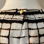 MM.LaFleur  black, white & brown sleeveless tunic. Medium. Photo 5