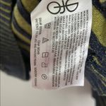 Circus by Sam Edelman Circus NY by Sam Edelman Stripe V-Neck Crop Sweater (Sz XL) Green Geo Striped Photo 6