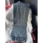 Gorgeous 100% Cashmere Scarf – Made in Scotland Black Photo 5