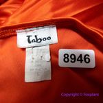 Vintage Taboo dress halter pleated, size‎ L Red Size L Photo 12