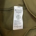Athleta olive green seamless full length leggings women’s size medium Photo 5