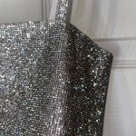 G/FORE Glittering Silver Tank Top Photo 1