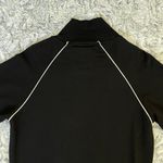 Xxi Black Sporty Track Jacket White Piping Full Zip Forever 21 Size S Photo 15