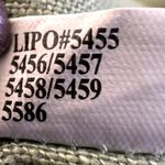 Orvis  Button Down Shirt Round Neck Relaxed Fit Casual Plain 100% Linen Green L Photo 3