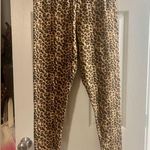 Soft Surroundings  Leopard Print Legging Size M Photo 0