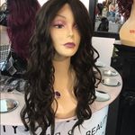 Black Brown wavy soft Swisslace Lacefront wig 2020 Size 24 Photo 1