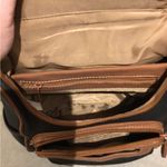 St. John ST JOHNS BACKPACK-PURSE MINI/ Black & BROWN TRIM WITH 10 POCKETS Photo 9