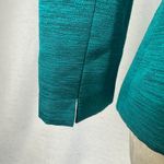 Tahari Arthur S. Levine Teal Green Button Front Blazer Womens 6 Classic Career Photo 3