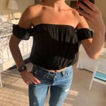 Brandy Melville Black Crop Top Photo 0