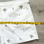 Michael Kors  Rhinestone Skort Shorts‎ Embellished White Size 14 Photo 8