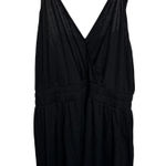 Cupshe Black V-Neck Spaghetti Strap Smocked Waist Mini Dress - XL Photo 0