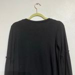 Gap Top Black Tiered Bell Sleeves Flared Pullover Sz XS Photo 5