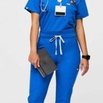 FIGS Royal Scrub Set Photo 0