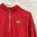 The North Face  women's coral‎ soft fleece collared quarter zip jacket winter L Photo 1