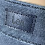 Lee  Womens Denim Blue Jeans Pants Total Freedom Fit Straight Leg Gray 6 Short Photo 4