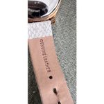 EXPRESS  FMDEX1430 Crystal Bezel Snakeskin Pattern Rose‎ Gold Women's Chronograph Photo 6