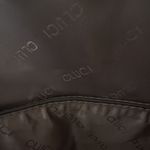 Cluci Mustard Yellow Backpack Faux Leather Preowned Photo 5