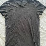 Women Size Small Dark Grey Tee Blue Photo 0