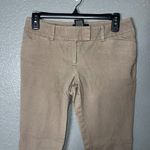 Size 4 Mossimo Khaki Tan Ankle Pants | Business Casual Stretch Chino Photo 3