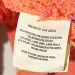 Anthropologie  Sleeping on Snow Size Large Sweater Crop Orange Poly/Wool Blend Photo 3