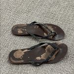 Roxy Black and Brown Sandals Photo 2