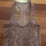 Lululemon Cool Racerback Tank Desert Snake Barkberry Mauve Snakeskin Racerback Photo 5