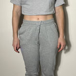 Old Navy  Gray Jogger Sweatpants Size Small NWT Photo 0