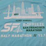 Alanic Top Size Small Biofreeze San Francisco Half Marathon T Photo 4