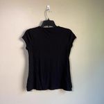 Cynthia Rowley  small short sleeve black top Photo 2