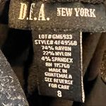 D.F.A. NEW YORK Medallion Damask Size 8 Black Pull Photo 3