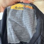 Victoria Emerson AVIATOR NATION BASIC BOYFRIEND TEE- IN BLACK Photo 3