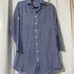 Blue and white shirt dress Size XS Photo 0
