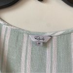 Rails ‎ Mira Ruffle Tank Top Juniper Stripe XS Photo 3