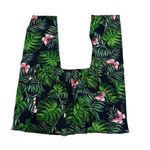 Free People  x Sandrine Rose Pants Size Small Green Palm Tree Butterfly NWT Photo 4