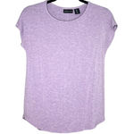 Adrienne Vittadini  T-Shirt Size S Cap Sleeve Stretch Scoop‎ Neck Photo 0