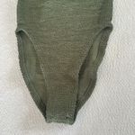 HINZA G Domino One Piece Swimsuit, BRAND NEW, Metallic Khaki, $270 Green Size undefined Photo 7