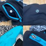 Lululemon Run: Top Speed Crop Mini Brushed Animal Black & White Crop Pant Size 6 Photo 7