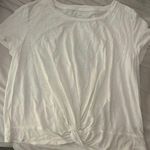 Aerie real soft white tee Photo 0