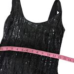 NAEEM KHAN Black Sequin Embellished Beaded Formal Dress XS S Photo 10