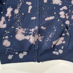 Acid Washed Rolling Stones Tongue Hoodie Blue Size XS Photo 7