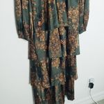 Baltic Born  Montrouge Tiered Satin Dress New Without Tags Photo 5