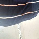 autumn cashmere Autumn‎ Cashmere Women's Striped 3/4 Sleeve Drop Shoulder Top Blue White Size XS Photo 8