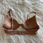 SKIMS  Fits Everybody Scoop Plunge Bra Ochre Size 34B Photo 3