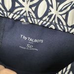 Talbots T by Navy Blue Pattern Petite Mini Athletic Skort Size Small Petite Photo 3