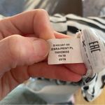 Banana Republic A-line Black and White Zebra Midi Skirt sz 4 Fully Lined Photo 6