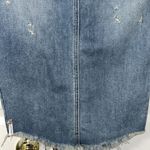 One Teaspoon Revolve Distressed Blue Denim Skirt(Size 26) Photo 7