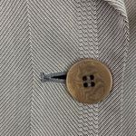 Giorgio Armani Blazer Jacket Triple Breasted Long Line Gruppo GFT Silk Size 10 Photo 5